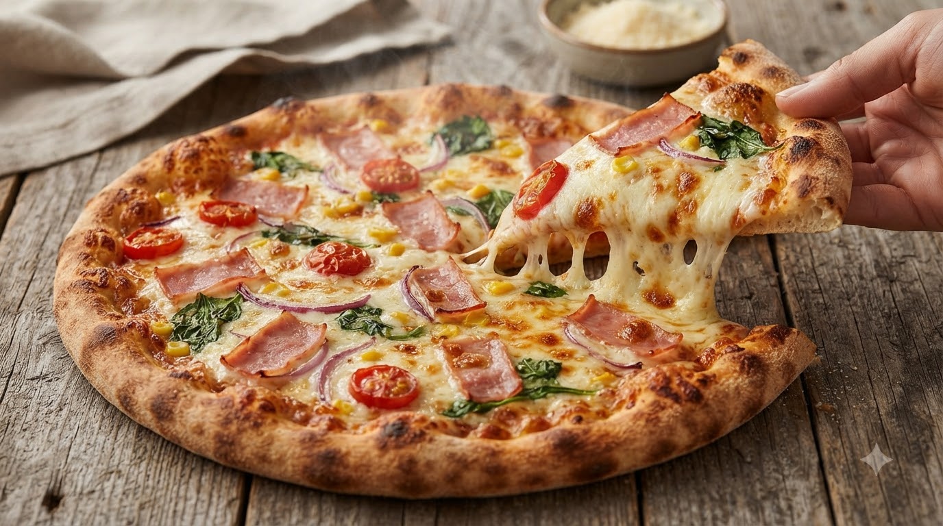 No-Knead Neapolitan Thin Crust Pizza