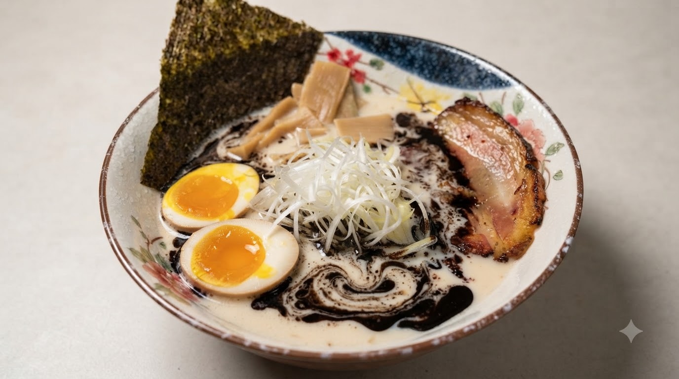 Black Garlic Tonkotsu Ramen