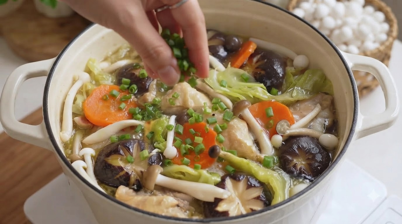 Waterless Chicken and Vegetable Pot