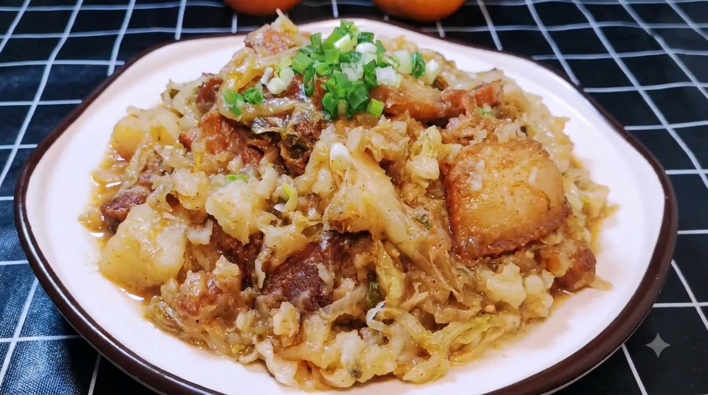 Northern Shaanxi Pork and Sauerkraut Stew