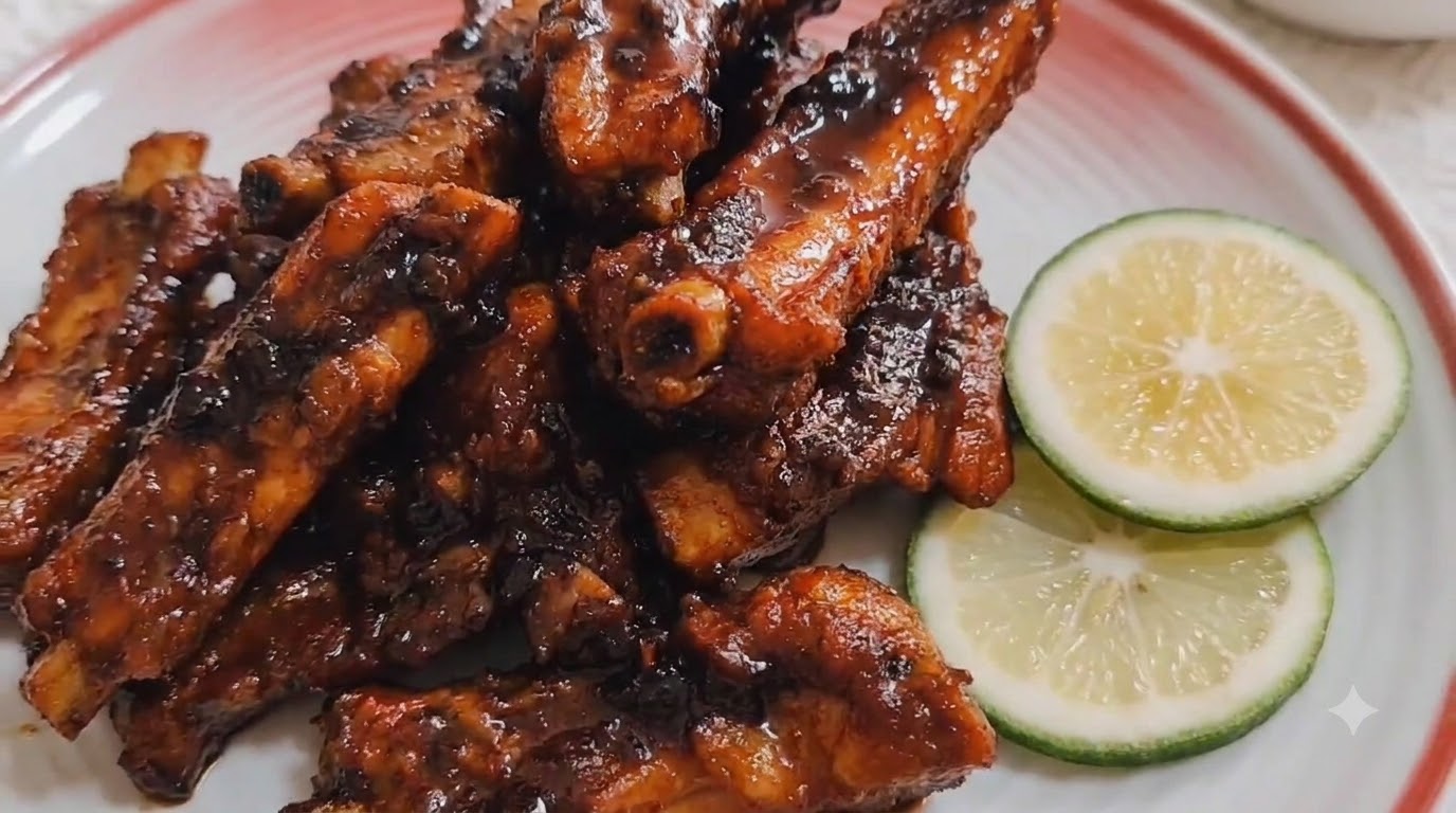 Savory Coffee-Braised Pork Ribs