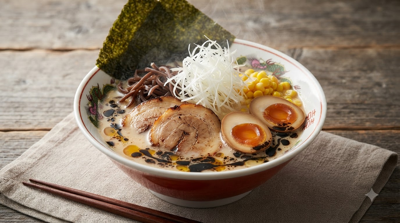 Japanese Black Garlic Oil for Ramen (Mayu)