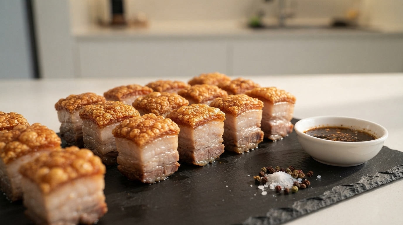 Air-Fried Crispy Cantonese Roast Pork