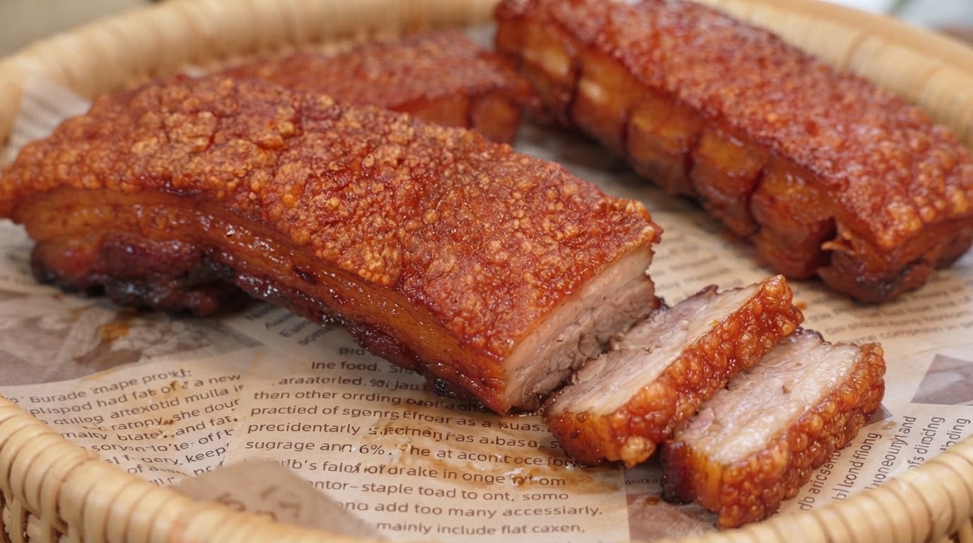 Crispy Air Fryer Pork Belly (Sìu Mì)