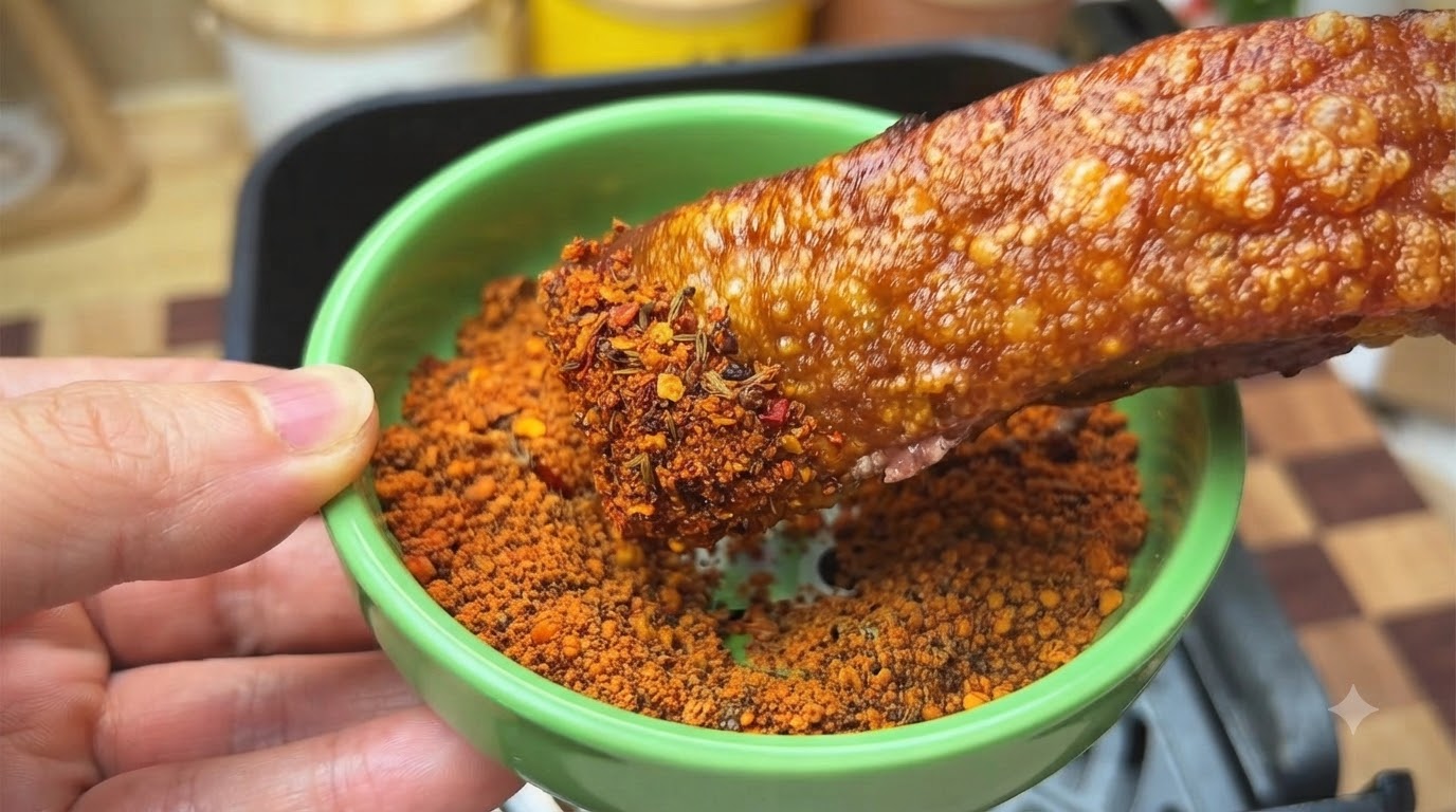 Air Fryer Crispy Pork Belly