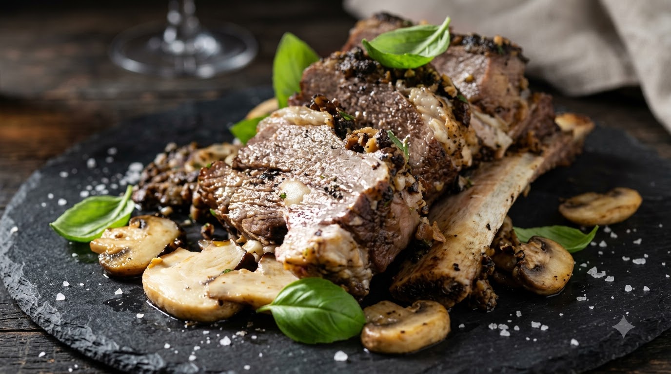 Salt-Baked Truffle Beef Ribs