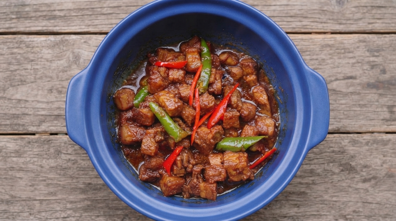 Traditional Nyonya Assam Pork (Babi Assam)