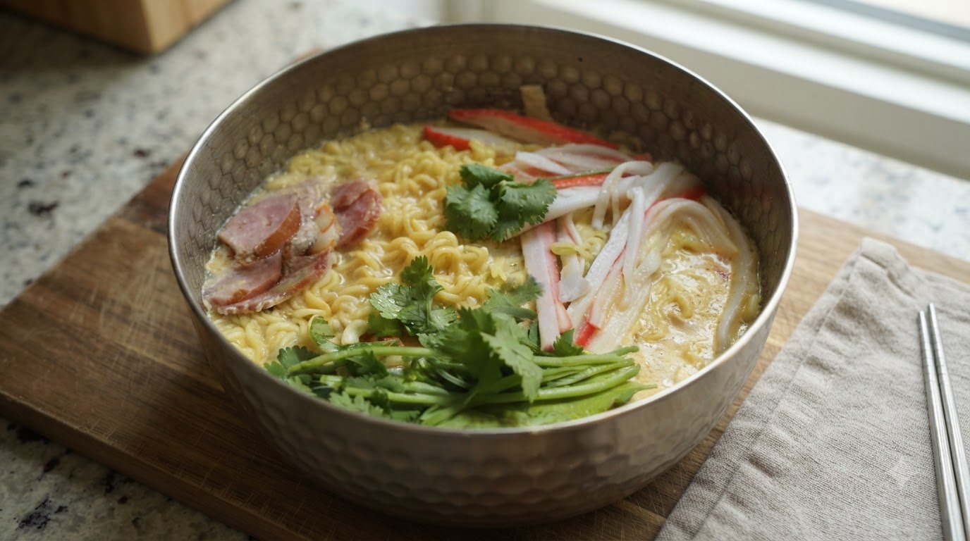 Viral Tonkotsu-Style Instant Noodle Hack