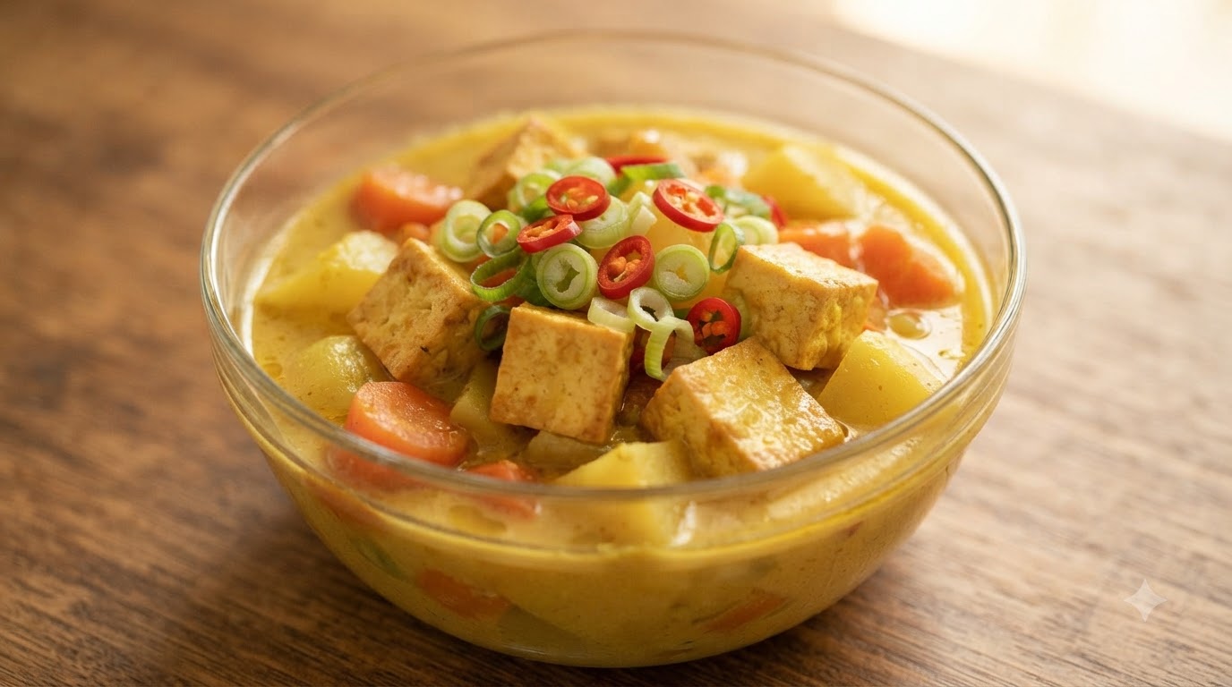 Creamy Southeast Asian Curry Tofu