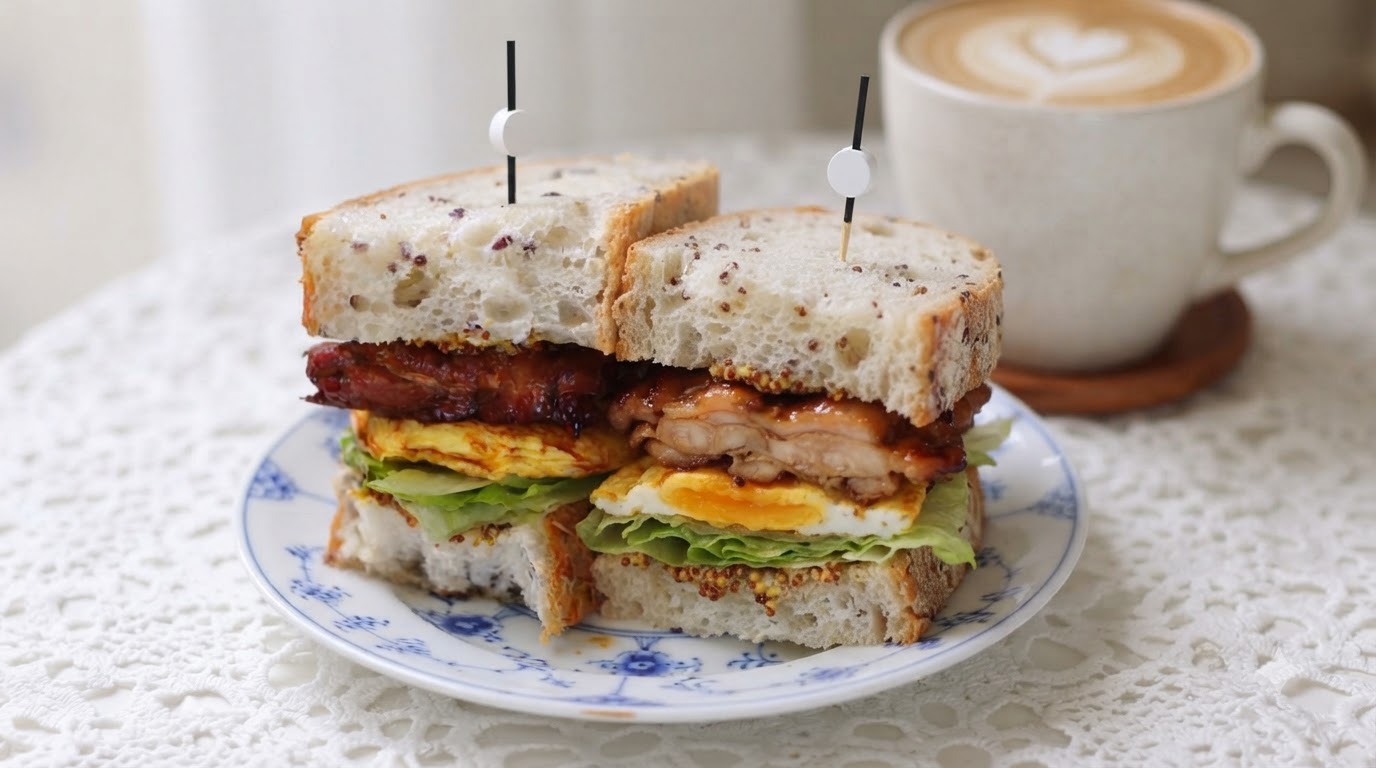 Teriyaki Chicken Thigh Sandwich