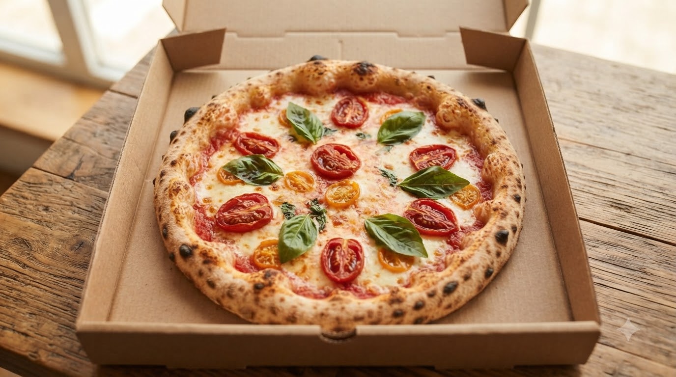 Authentic Classic Margherita Pizza