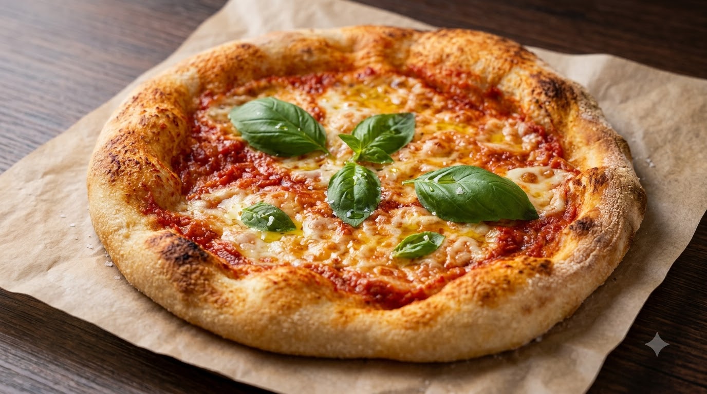 Quick Homemade Margherita Pizza
