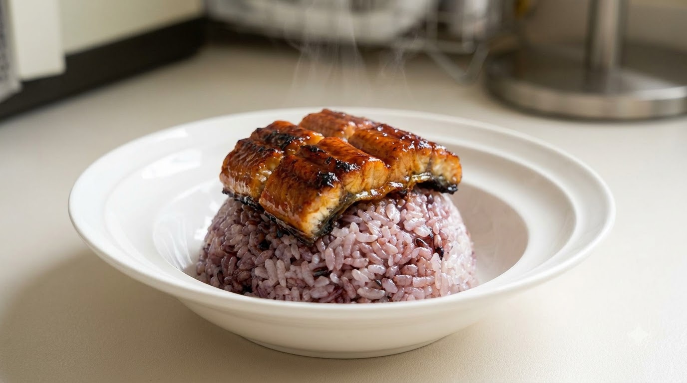 Japanese Eel and Egg Rice Bowl (Unagi Don)